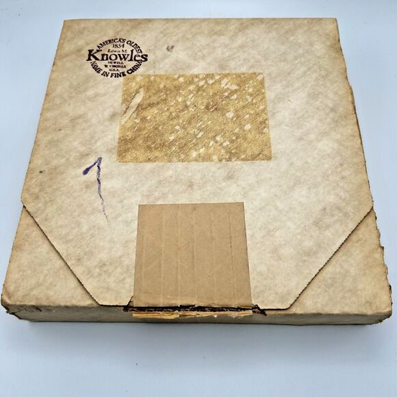 VINTAGE Knowles Norman Rockwell “Evening’s Ease” 8" Wall Plate 1985 w/ Box & COA - Picture 11 of 11